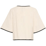 ICHI Tacita Sandshell Melange Top