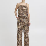 Pantalones ICHI Anisse Animal Print