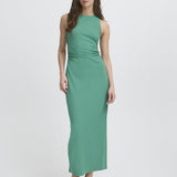 ICHI Katine Pine Green Dress