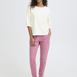 ICHI Ihpalmer Cloud Dancer T-shirt