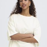 ICHI Ihpalmer Cloud Dancer T-shirt