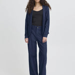 IHKATE DENIM PA ICHI dark blue - back