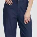 IHKATE DENIM PA ICHI dark blue - front