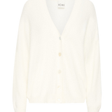Cardigan ICHI Brula Cloud Dancer - ECRU