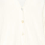 Cardigan ICHI Brula Cloud Dancer - ECRU
