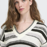 Jersey ICHI Astra Gray Pinstripe