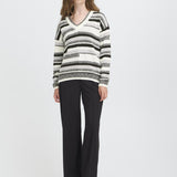 Jersey ICHI Astra Gray Pinstripe