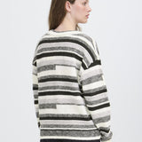 Jersey ICHI Astra Gray Pinstripe