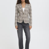 Blazer ICHI Manse Natural Black Check