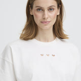 Camiseta ICHI Petro Cloud Dancer