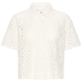 Camiseta ICHI Naima Cloud Dancer