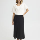 Camiseta ICHI Ihmimmie Cloud dancer White