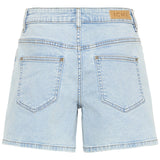 ICHI Ihtwiggy Denim-Shorts, hellblau, stonewashed
