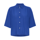 ICHI Ihmarrakech Sodalite Blaues Hemd