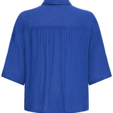 ICHI Ihmarrakech Sodalite Blaues Hemd