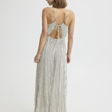 Vestido ICHI Marrakech Total Eclipse Stripe
