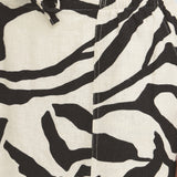 ICHI Ihlinno Graphic Animal White Skirt