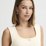 Chaleco ICHI Ihkate Lait d'amande