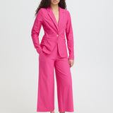 Pantalones ICHI Kate Denim Very Berry