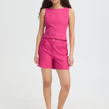Shorts ICHI Kate Denim Very Berry