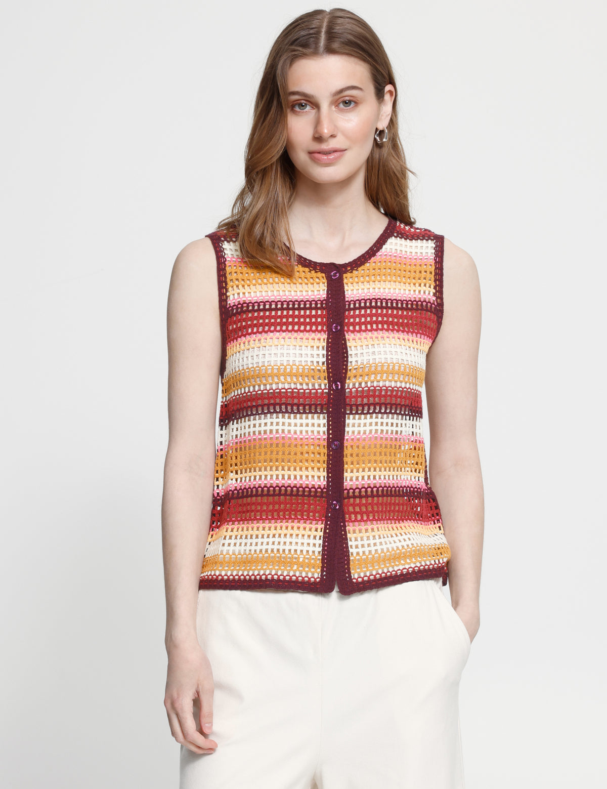 Top ICHI Oriana Multicolor