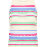 Top ICHI Florise Very Berry Multi Stripe