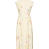 Vestido ICHI Ginni Cross Stitch Flowers