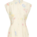 Camisa ICHI Ginni Cross Stitch Flowers