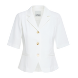 Blazer ICHI Kate Trend Manga Corta Cloud Dancer