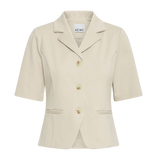 Blazer ICHI Kate Trend Manga Corta Doeskin