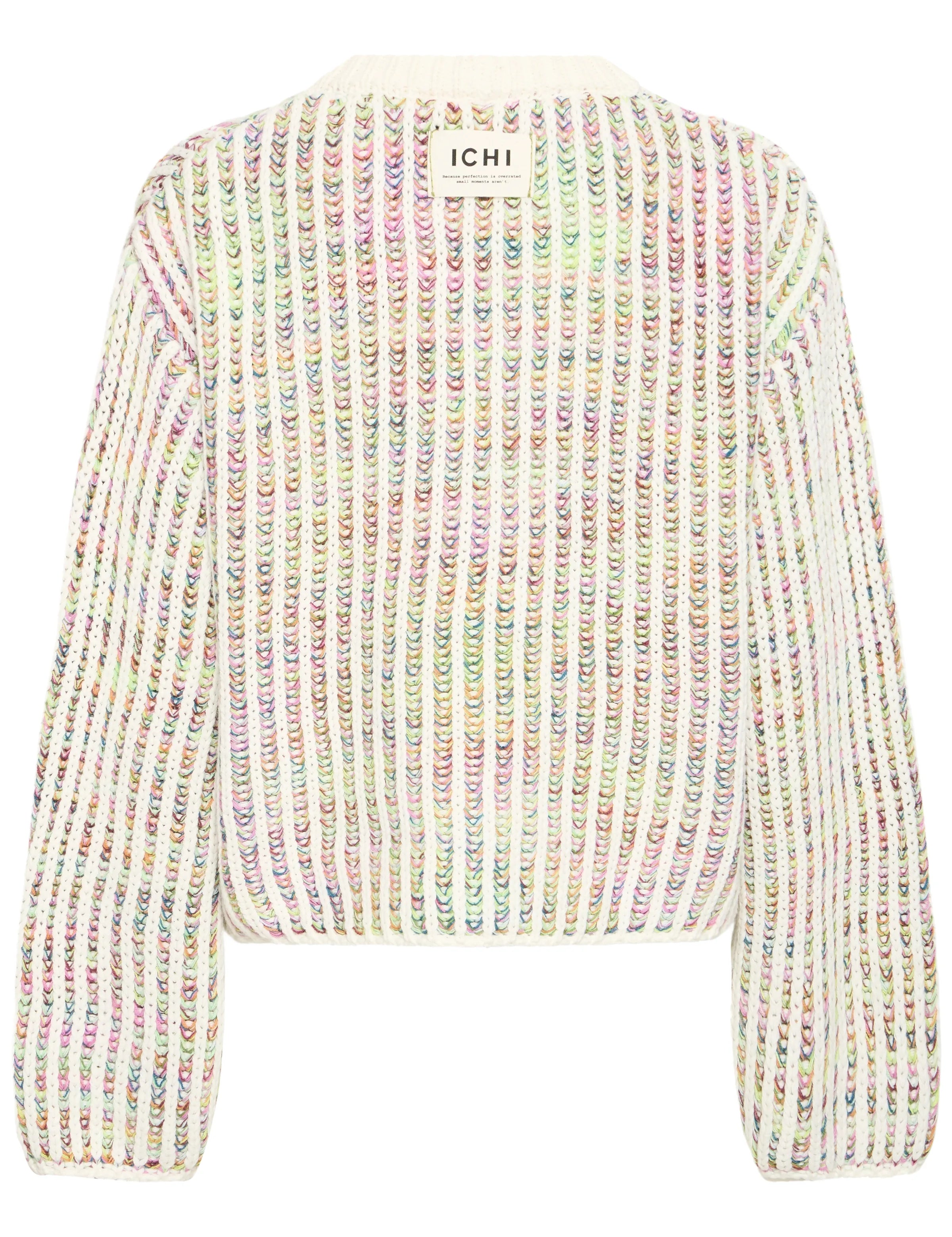 IHANILA LS ICHI cloud dancer w multicolor - front