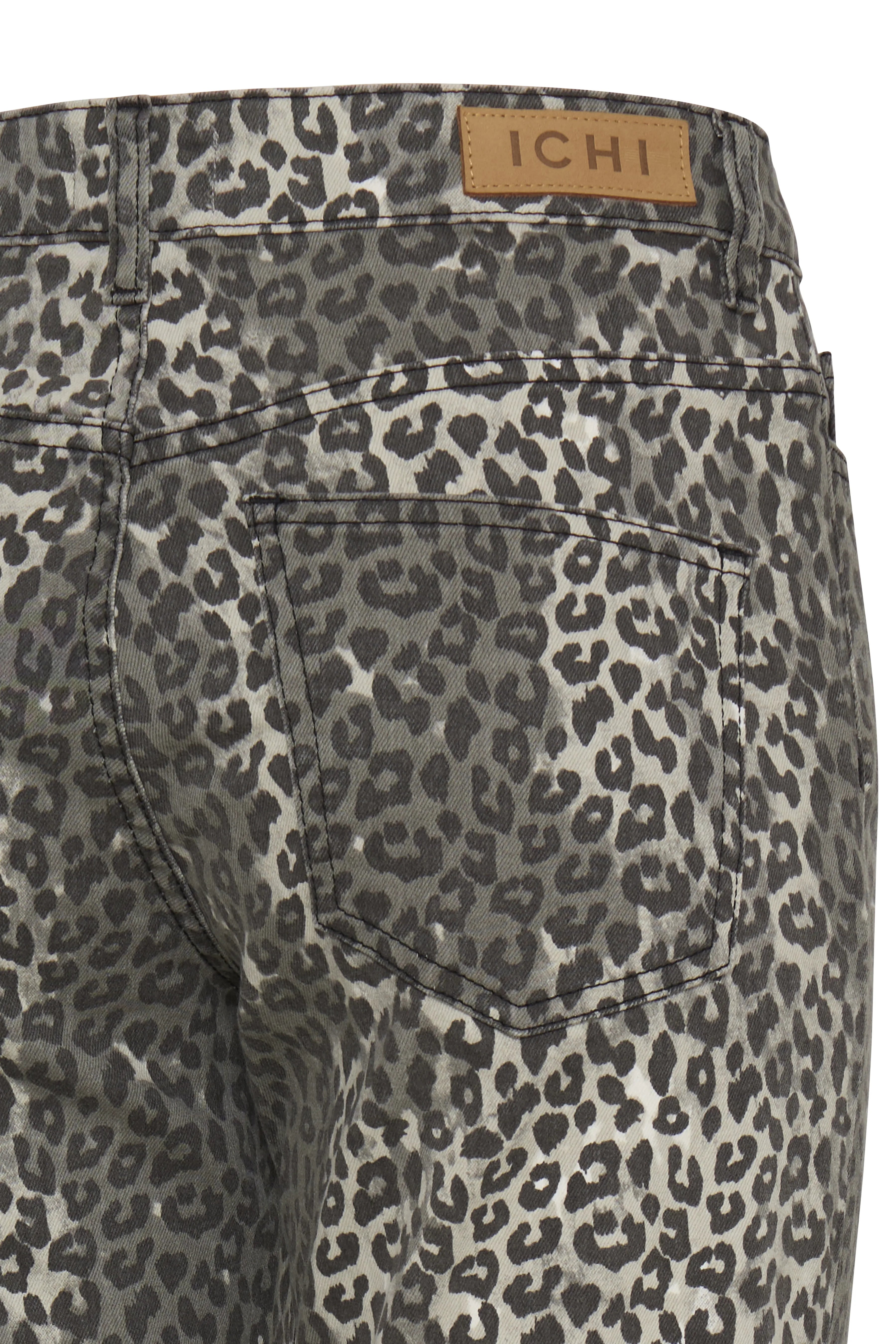 IHZIGGY LEOPARD RAVEN PA ICHI grey leopard - front