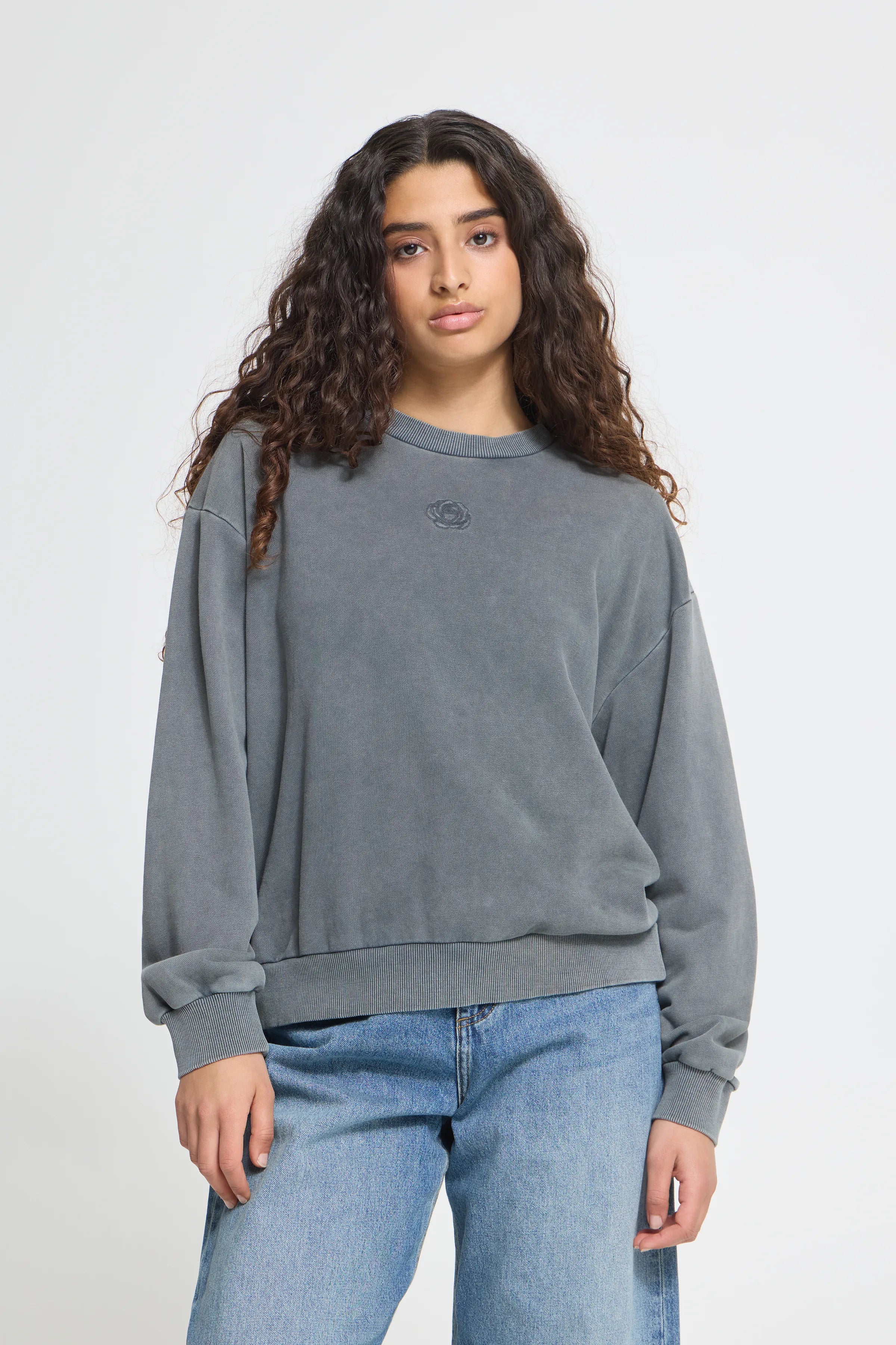 IHLULA SW ICHI darl grey mlg w. gray rose - back