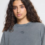 IHLULA SW ICHI darl grey mlg w. gray rose - front