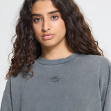 IHLULA SW ICHI darl grey mlg w. gray rose - front