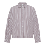 Camisa ICHI Giley Zinfandel Stripe - ECRU