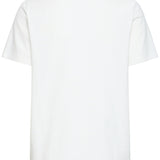 Camiseta ICHI Camino Loose Cloud Dancer - ECRU