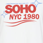 Camiseta ICHI Camino Loose Cloud Dancer - ECRU