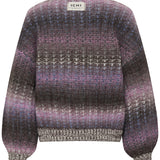 Jersey ICHI Dasunte Pink / Blue / Brown Mix - ECRU