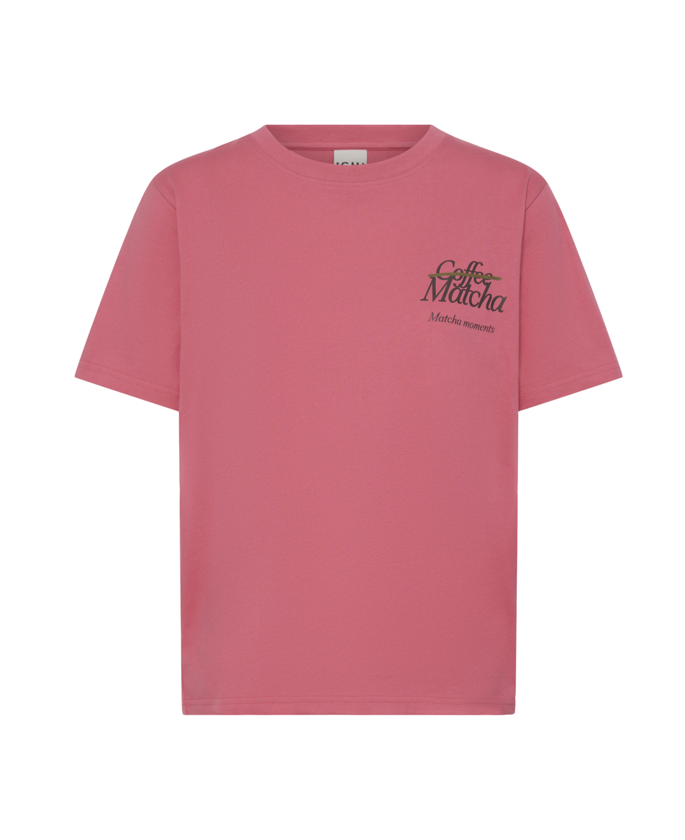 Camiseta ICHI Balmers Fruit Dove - ECRU