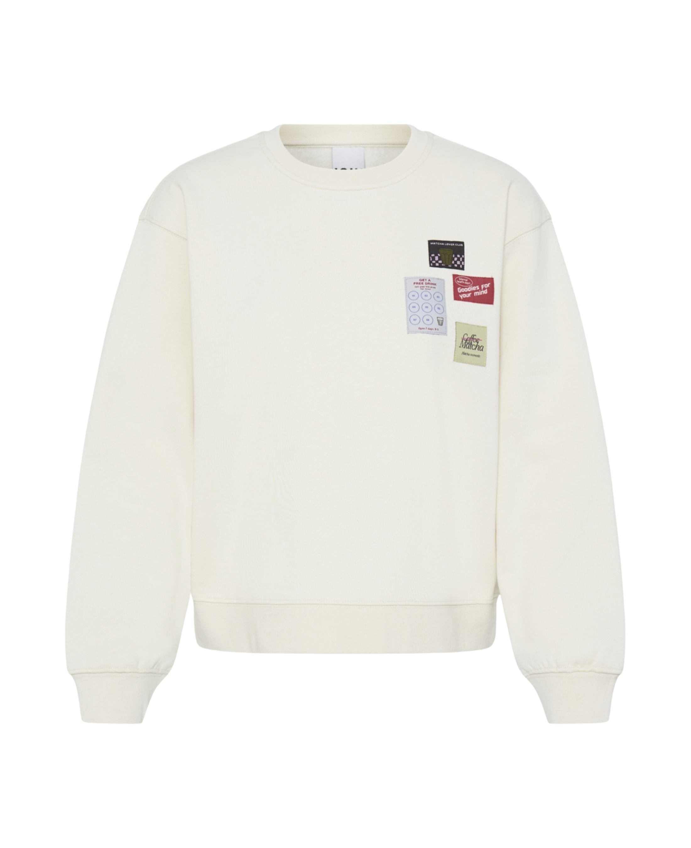 Sudadera ICHI Merella Birch - ECRU
