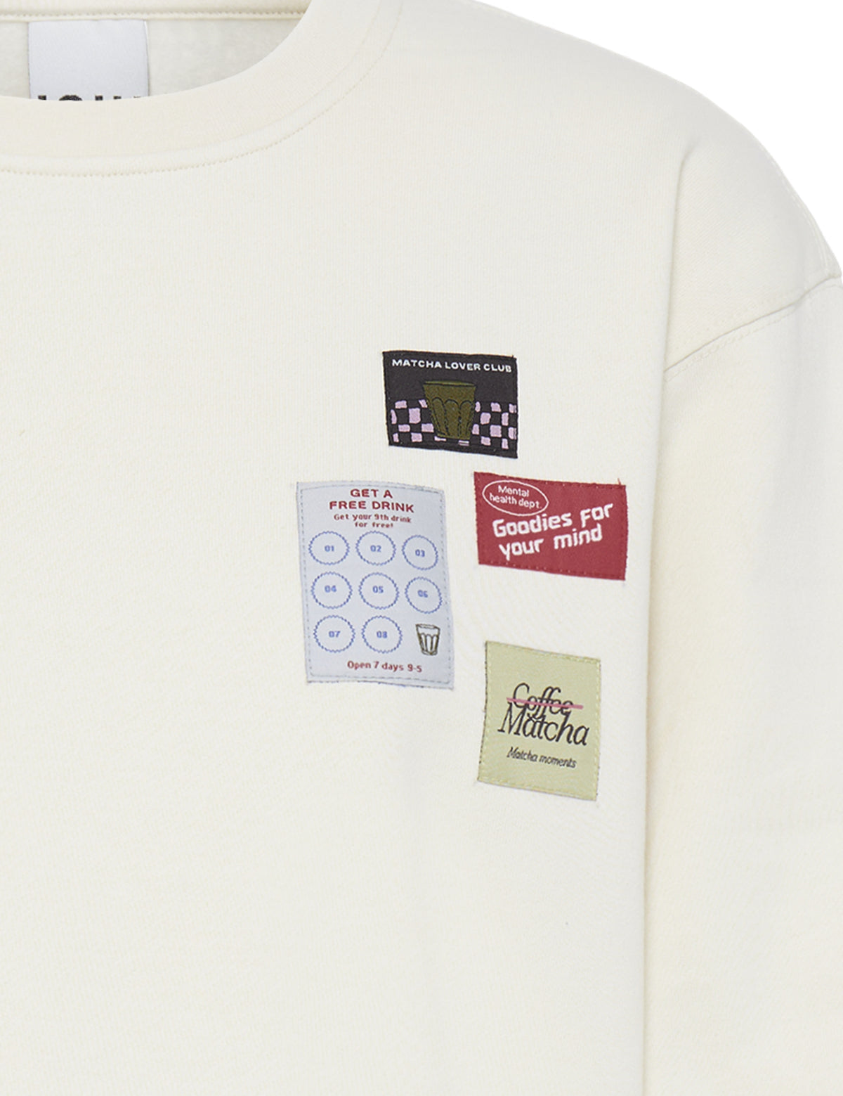 Sudadera ICHI Merella Birch - ECRU