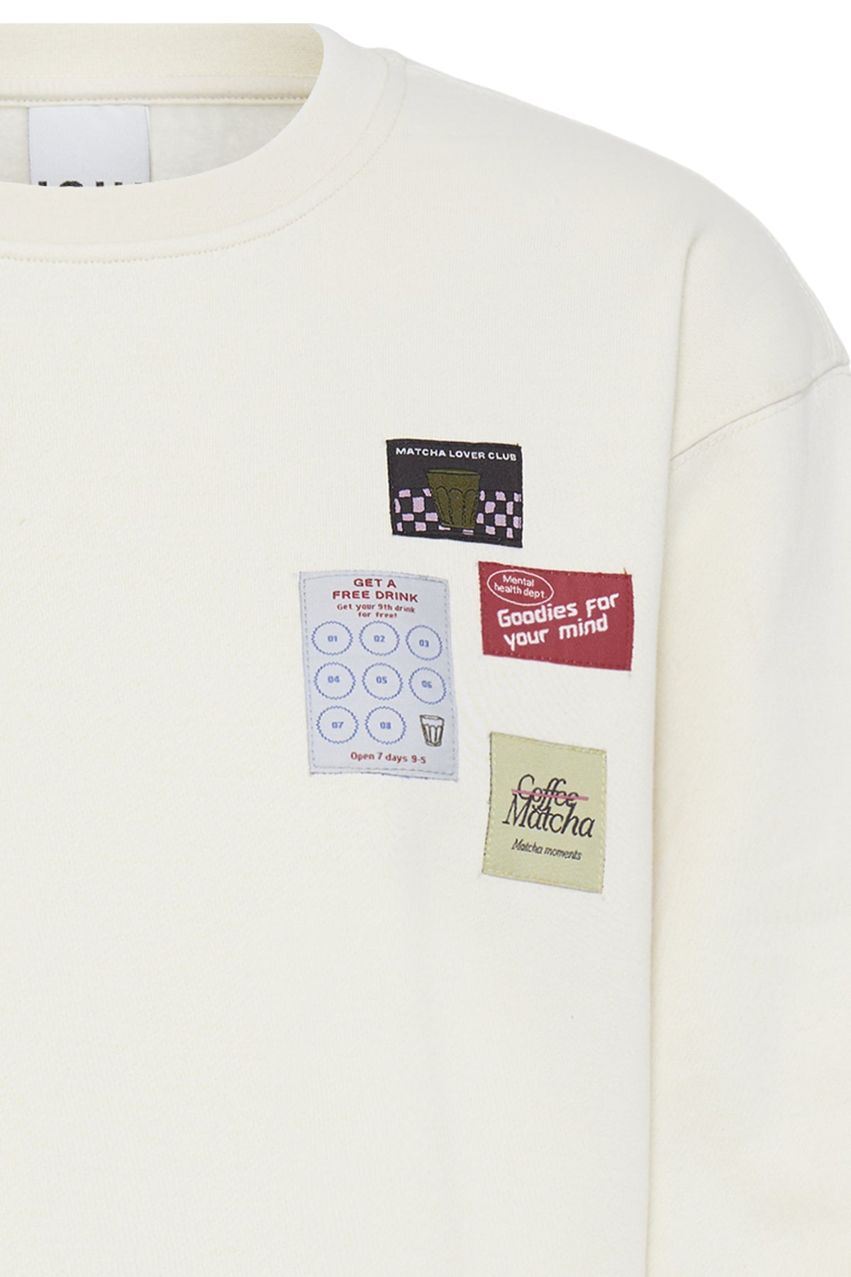 Sudadera ICHI Merella Birch - ECRU