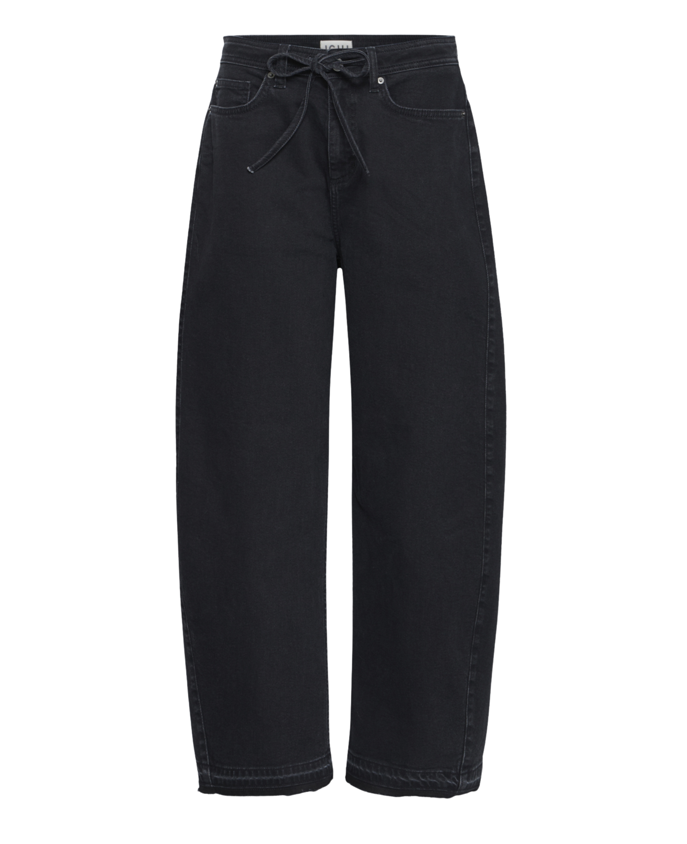 Pantalón ICHI Misilla Black - ECRU