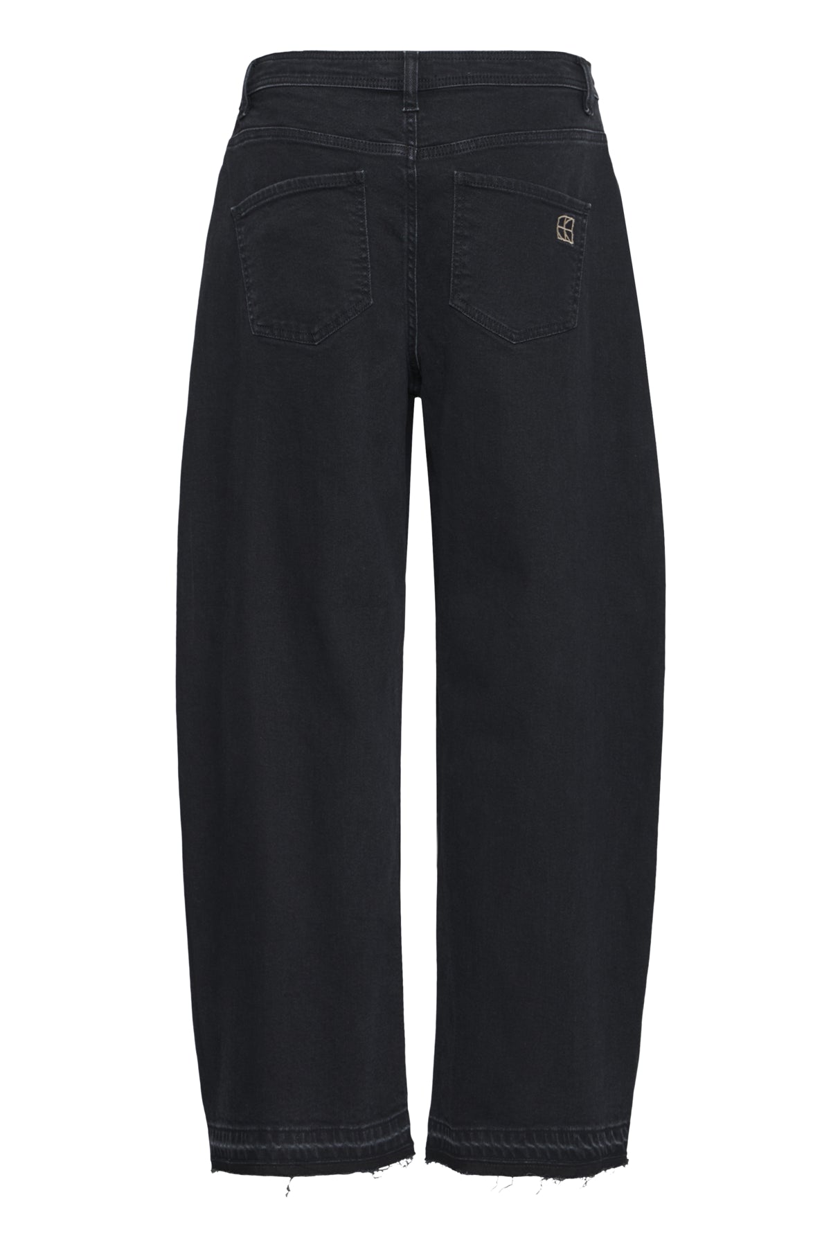 Pantalón ICHI Misilla Black - ECRU