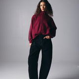 Pantalón ICHI Misilla Black - ECRU