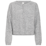 Cárdigan ICHI Sage Alloy Melange - ECRU