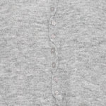 Cárdigan ICHI Sage Alloy Melange - ECRU