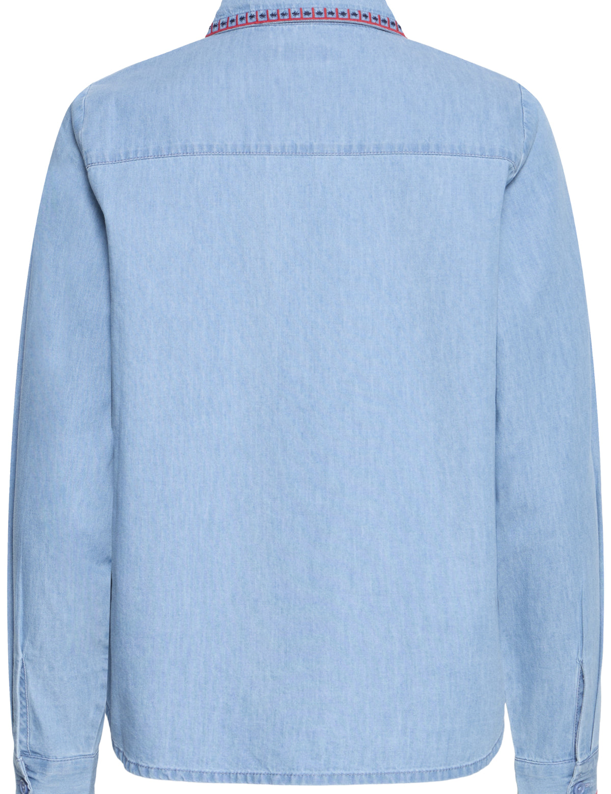 Camisa ICHI Barcy Light Blue - ECRU