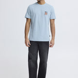 Camiseta BLEND Kash Funny Faded Denim